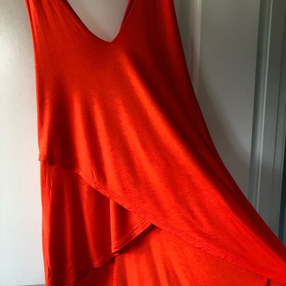 Banana Republic Orange Criss-Cross Tank Top - Picture 5 of 8